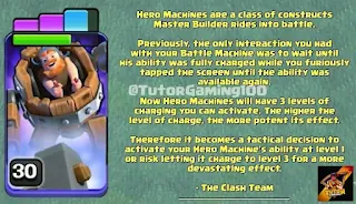 Battle Machine and Battle Copter Charging in builder base 2.0 update